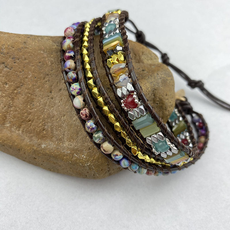 Vintage Boho Perlenarmband