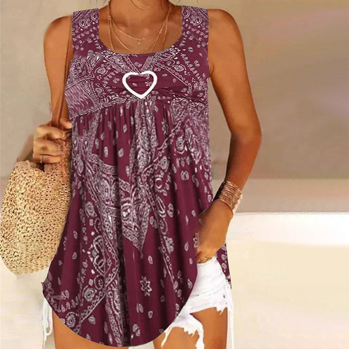 Tanktop Mit Vintage-Druck