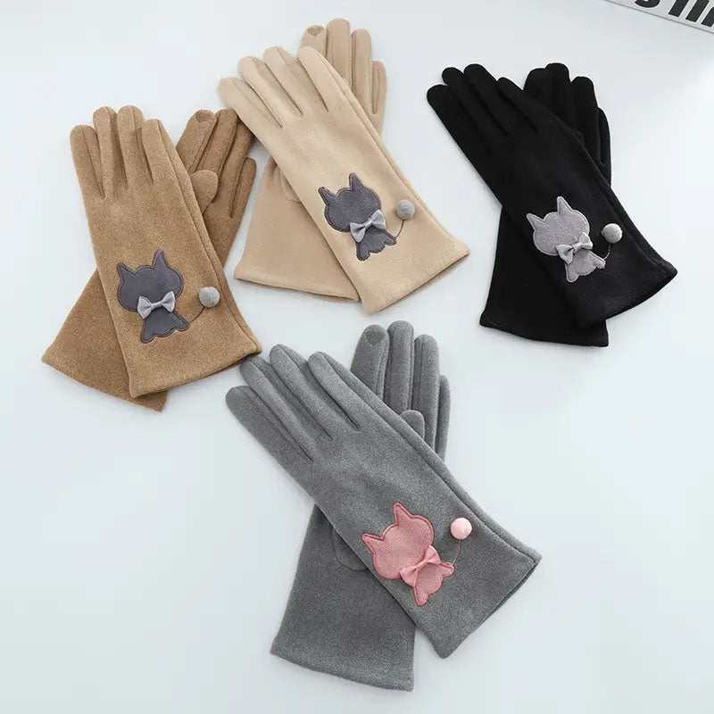 Cartoon-Katzen-Handschuhe