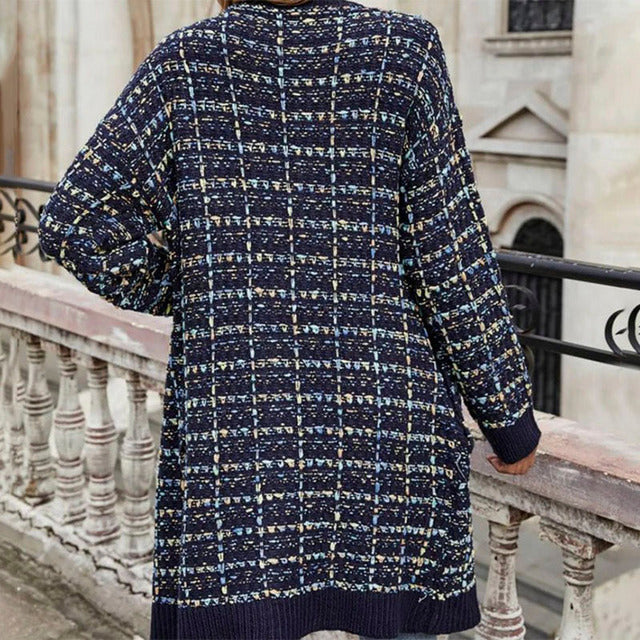 Lässiger Bunter Warmer Cardigan