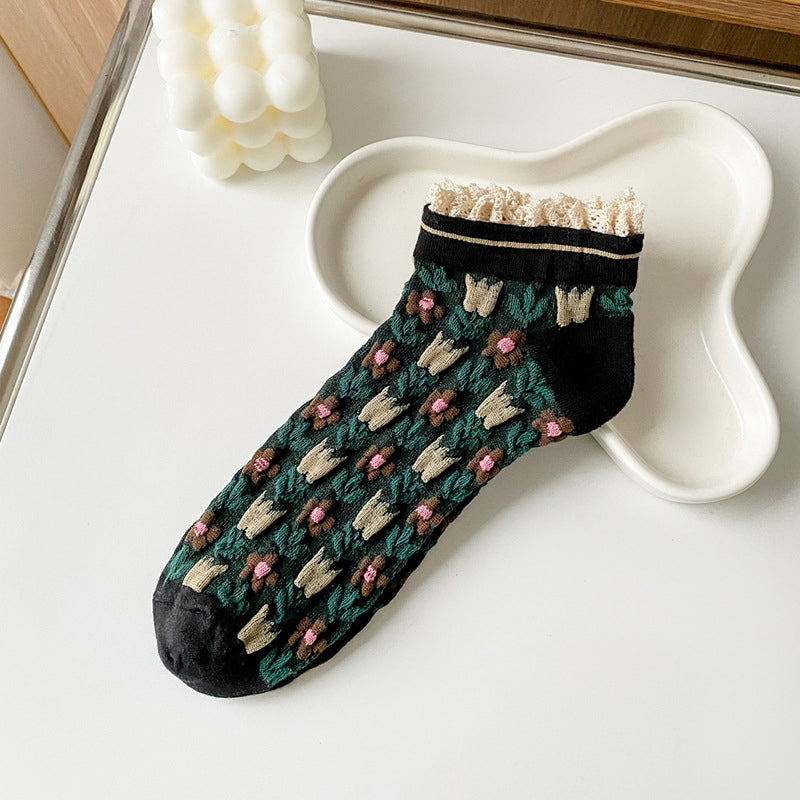 Lässige Retro-Socken