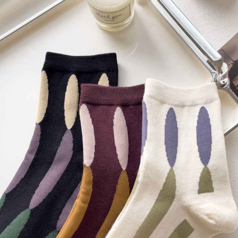 Vintage Lässige Socken