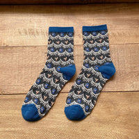 Vintage Jacquard-Socken