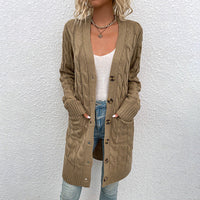 Lässige Strickjacke