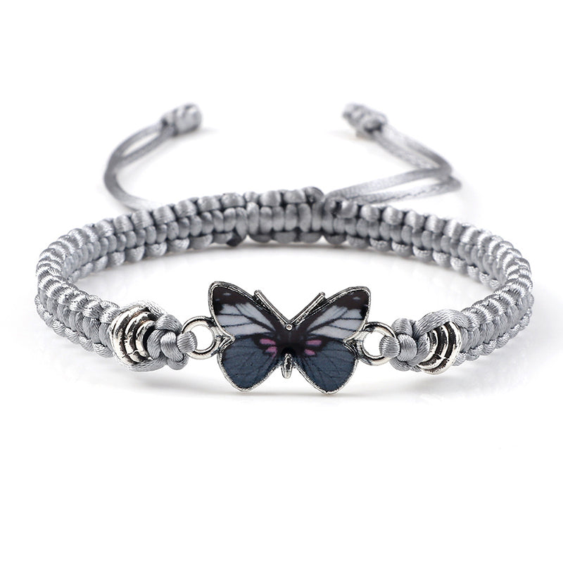 Schmetterling Handgewebtes Armband