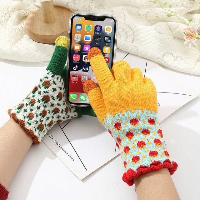 Warme Touchscreen-Handschuhe