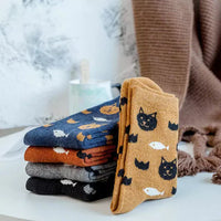 Packung Mit 5 Paar Socken Mit Animal-Print