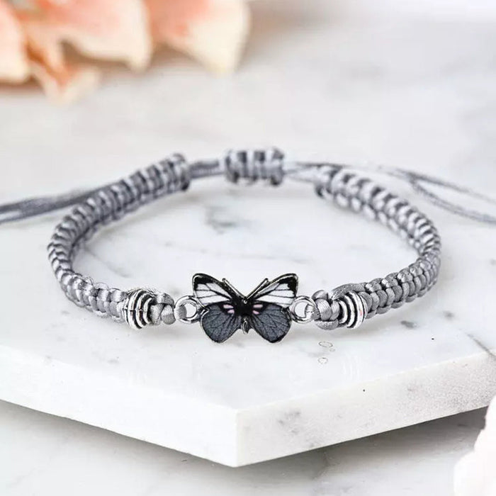 Schmetterling Handgewebtes Armband
