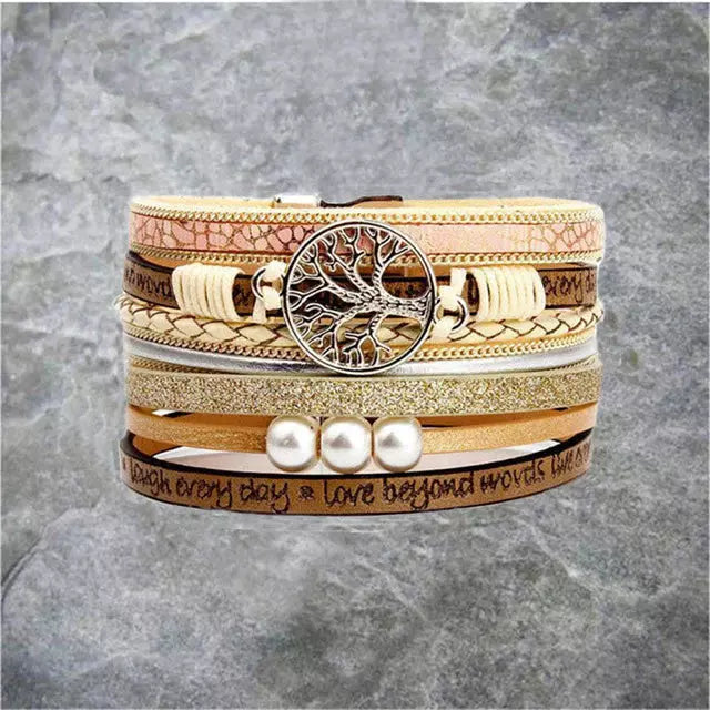Handgefertigtes Böhmisches Vintage-Armband