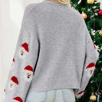 Lässiger Weihnachtlicher Strickpullover